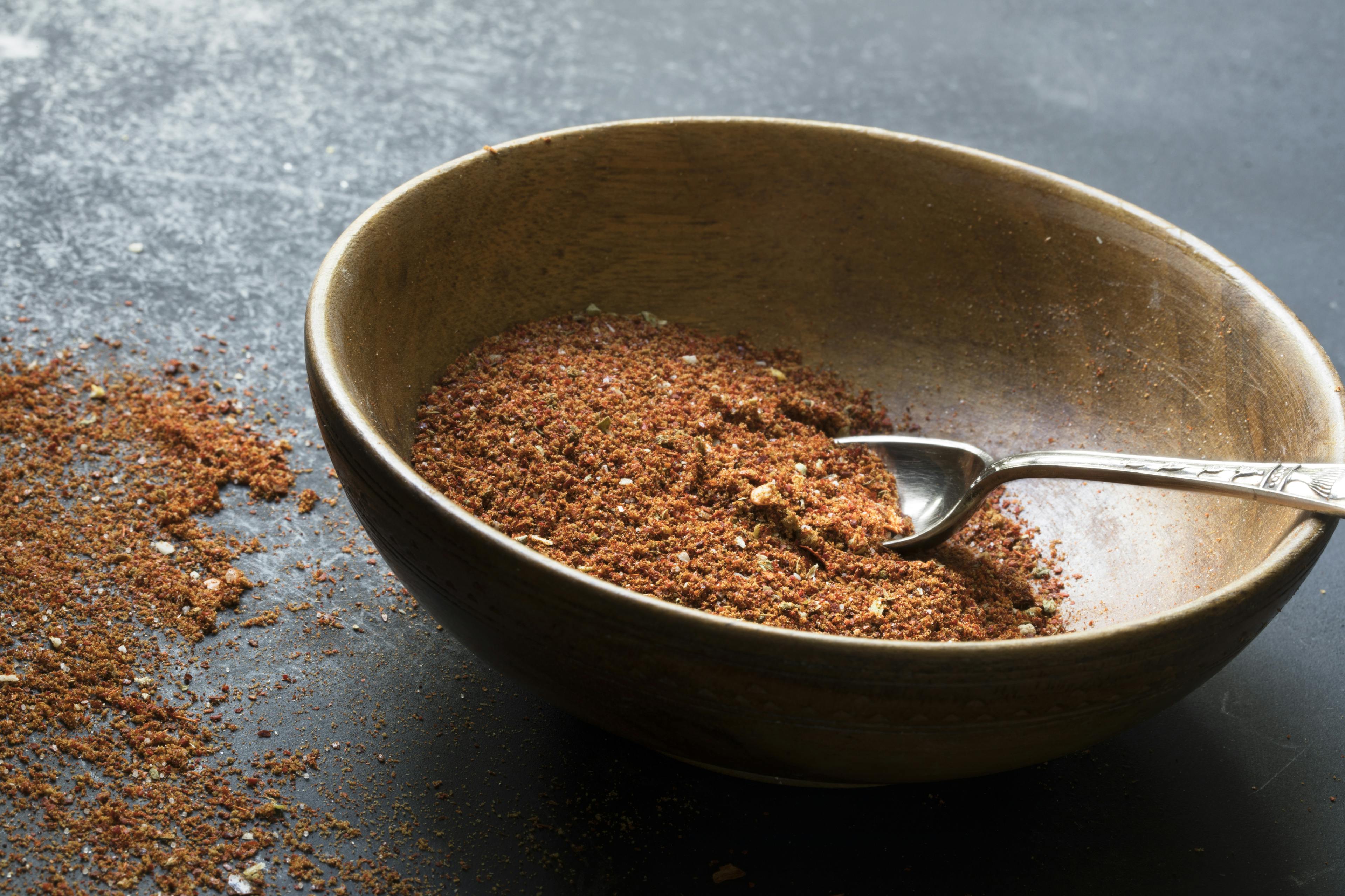 A homemade blend of spices to create your own taco seasoning at home. Adjust the quantities as desired for taste.
