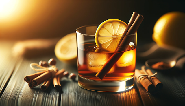 Spiced Whisky Sour