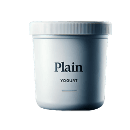 Plain yogurt